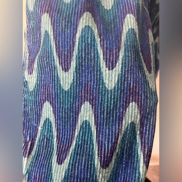 BDG Urban Outfitters High And Wide Corduroy Pant in Blue Wave Women’s Size 25 - Picture 9 of 16